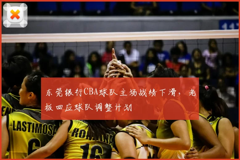 东莞银行CBA球队主场战绩下滑，老板回应球队调整计划