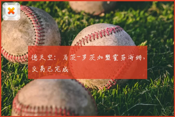 德天空：马茨-罗茨加盟霍芬海姆，交易已完成