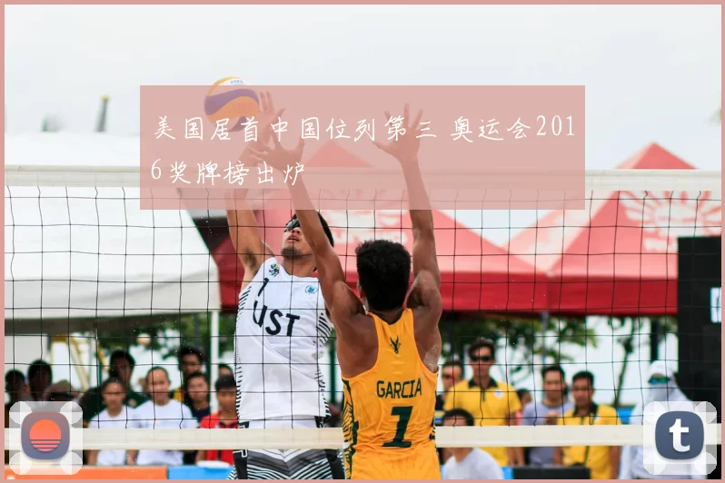 美国居首中国位列第三 奥运会2016奖牌榜出炉