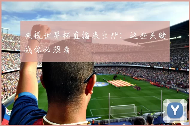 央视世界杯直播表出炉：这些关键战你必须看
